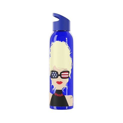 Choo Choo Logo Chillin @ Choo's Sky Water Bottle 22oz